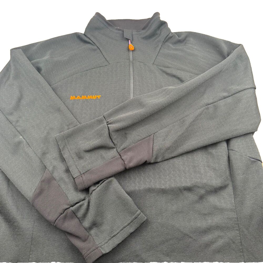 Mammut Eiger Extreme Moench Advanced Half Zip Women's XL Long Sleeve Black